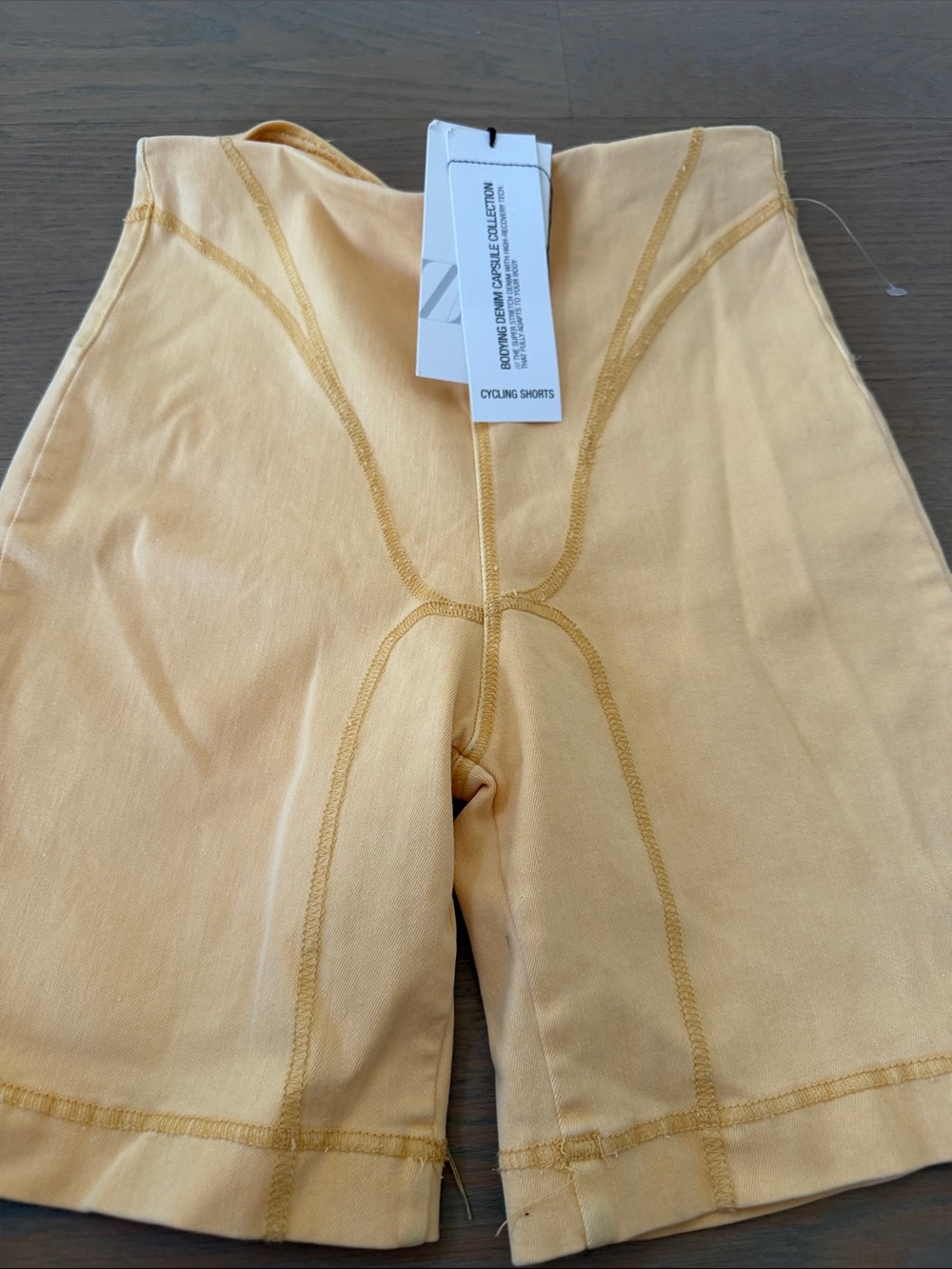 Zara Cycling Shorts - Yellow
